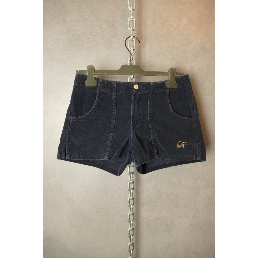 Ocean Pacific Corduroy Shorts Elastic Waist Casual Comfy‎ OP Logo - 30x3